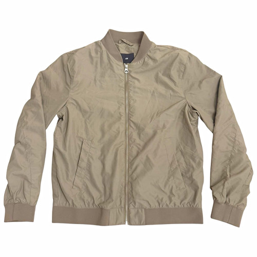 Men beige bomber - men's, jacket