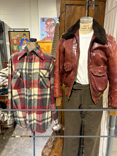 Vtg leather men - leather,