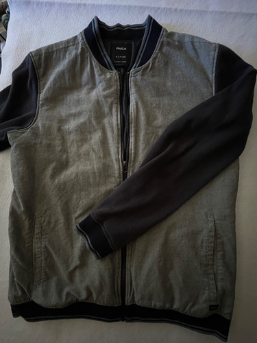 Men rvca baseball jacket - men's,